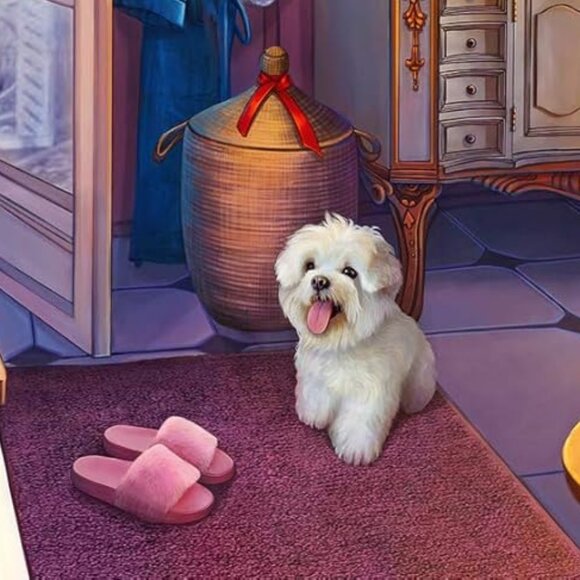 New sealed Ravensburger 500 pcs Large Format Puzzle- Cozy Bathroom - Picture 4 of 12